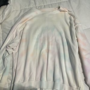tie dye american eagle crew neck worn once great condition!